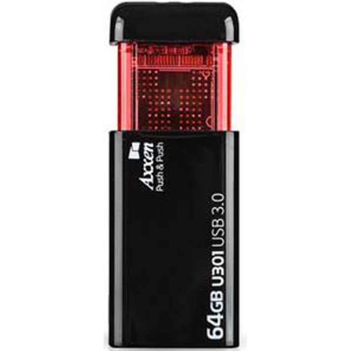 액센 초고속 클릭형 USB3.0 메모리 U301 PUSH, 64GB 20230430