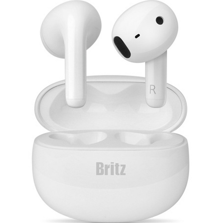 브리츠 블루투스 이어폰 무선, Polypop, 화이트