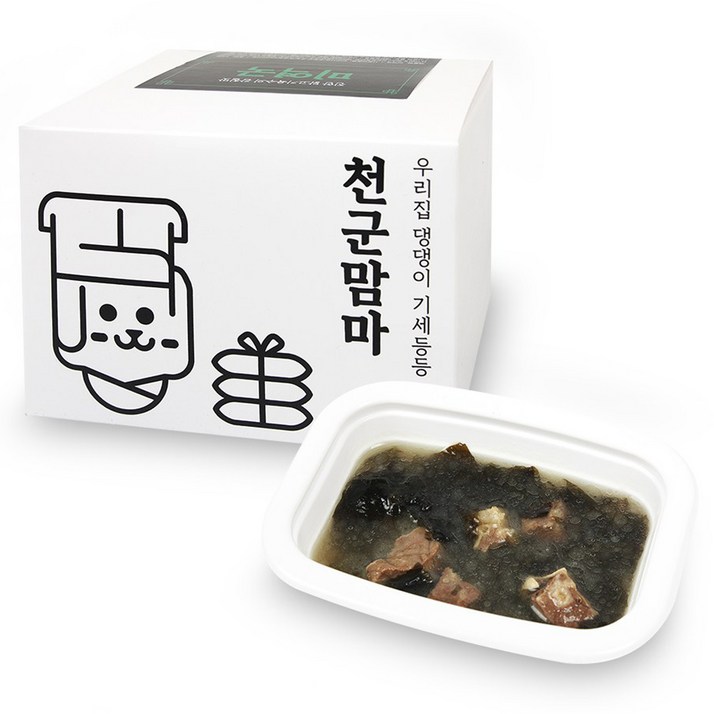 천군맘마 강아지 전연령 보양식 미역국, 1개, 360g, 미역국