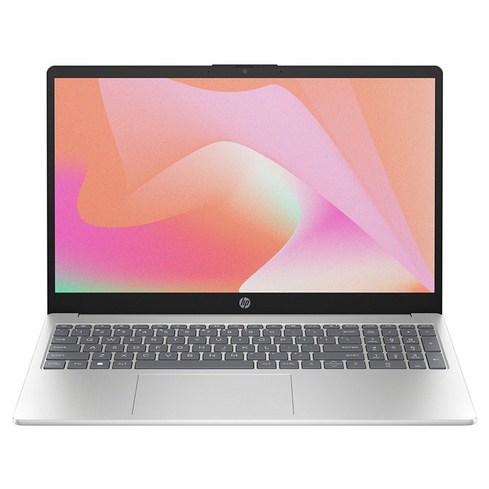 HP 2024 노트북 15 AMD Ryzen 7000 Radeon, Natural Silver, 512GB, 16GB, WIN11 Home, 15FC0260AU