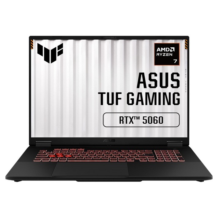 에이수스 2025 TUF 게이밍 A18 라이젠7 지포스 RTX 5060