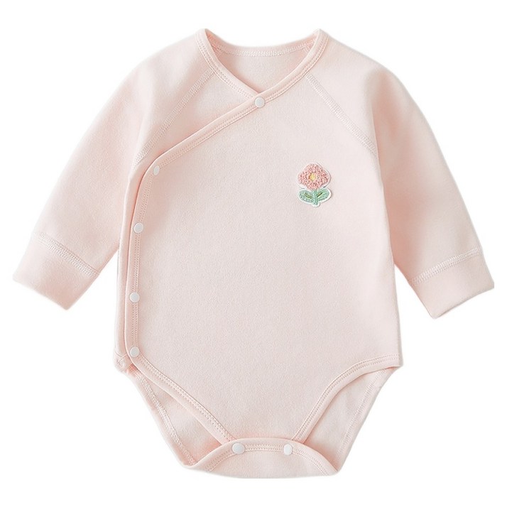 베베니즈 신생아용 심플패치 배냇 긴팔바디수트