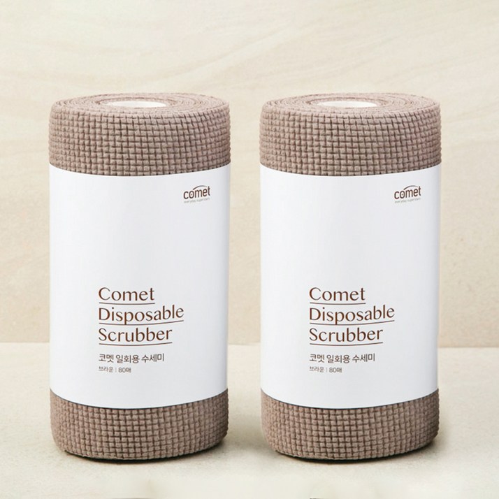 코멧 일회용 수세미