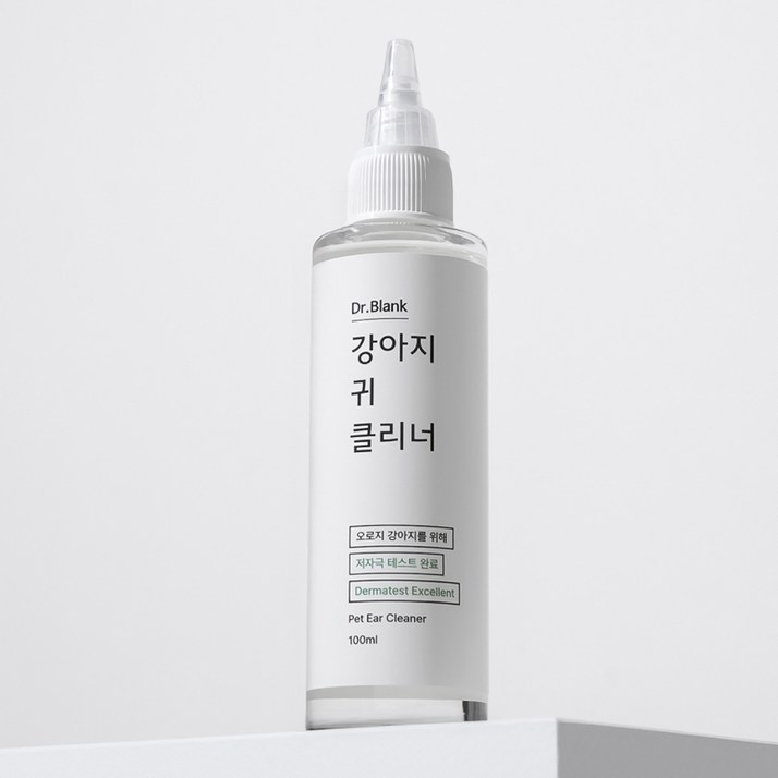 닥터블랭크 강아지 저자극 편백수 귀 세정제