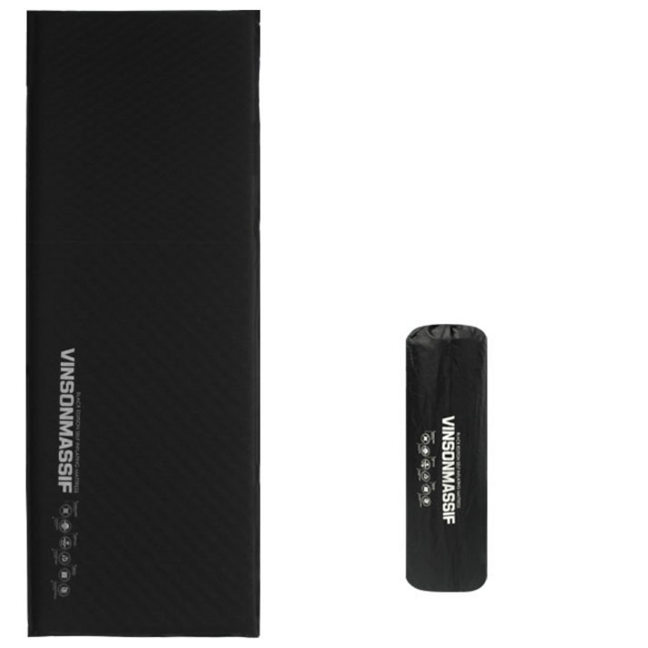 빈슨메시프 시그니처 자충 에어매트  보관가방, 블랙