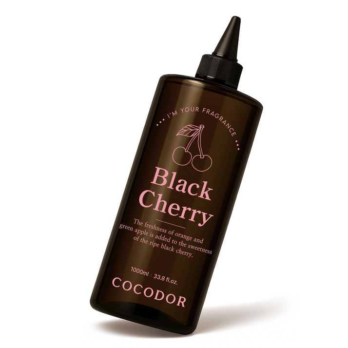 코코도르 디퓨저 리필액, 블랙체리, 1L, 1개