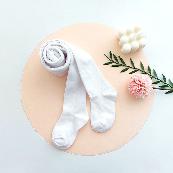 설레발 유아용 발레 학예회 유발 면 타이즈