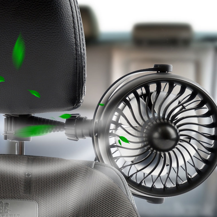 USB 선풍기 자동차 헤드레스트 카팬 뒷좌석