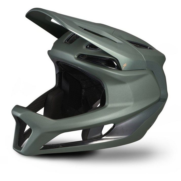 스페셜라이즈드 스페셜라이즈드 이큅먼트 갬빗 풀페이스 헬멧 - 오크 그린 자전거 헬맷