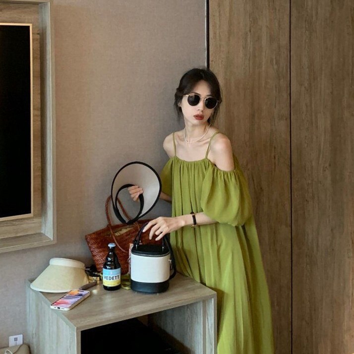 메이리앤 여름 원피스 튜리 오프숄더 바캉스 롱원피스 메이리앤 여름 원피스 튜리 오프숄더 바캉스 롱원피스