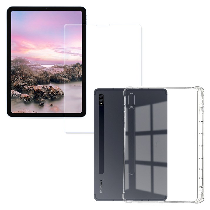 갤럭시탭S9S9FES9S9FES9U 투명 TPU 케이스  보호필름