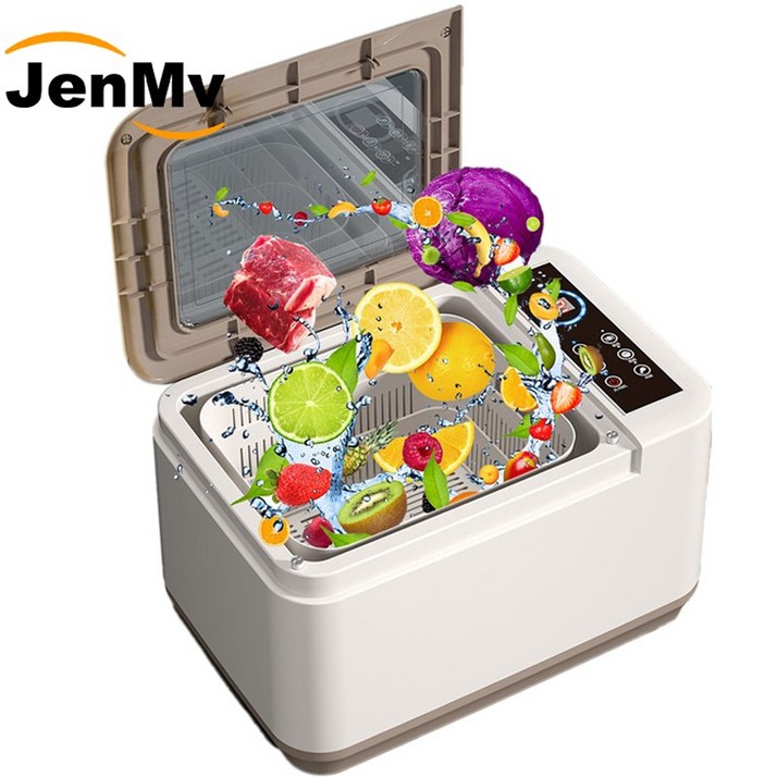 JENMV 과일 야채 세척기 가정용 과일야채 살균세척기 농산물세척기 식재료세척기 채소세척 농약제거