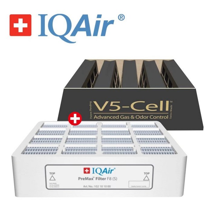 [공식정품]아이큐에어 필터 (프리맥스 V5-Cell 2개 판매) 공기청정기 필터 HP100 HP250 (당일출발)