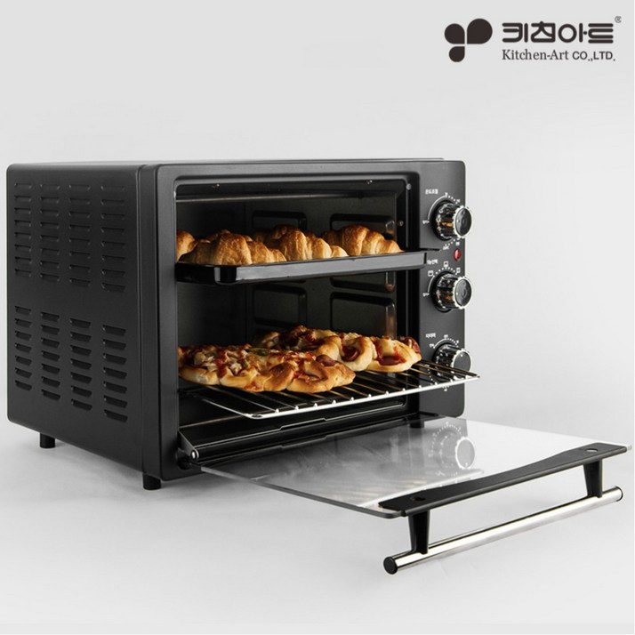 키친아트 전기오븐 20리터 상하2중열선 오븐