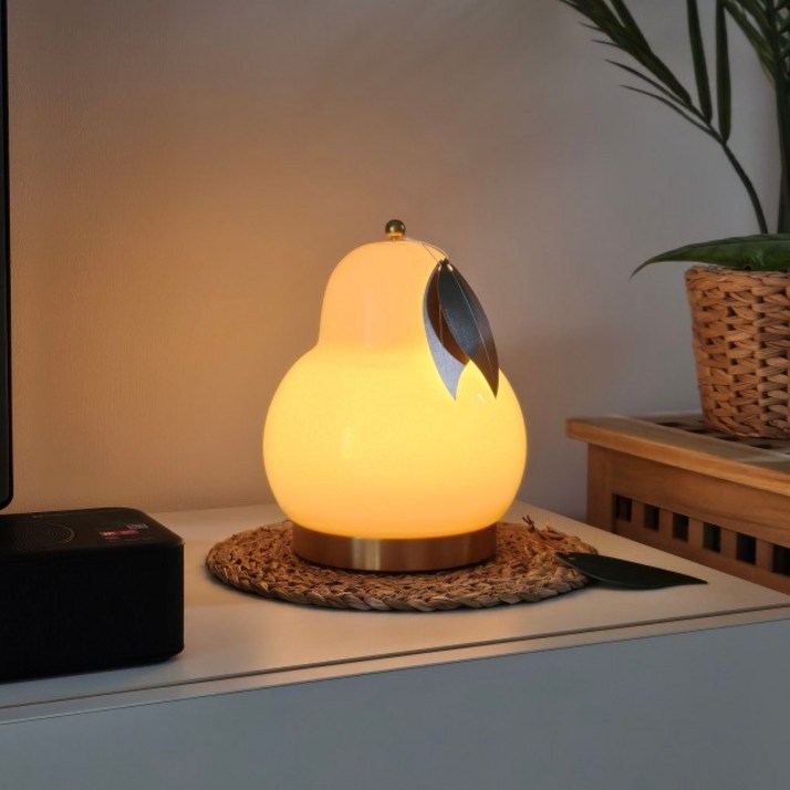 열매 포터블 램프 오트베이지 2 Options 무선 조명 단스탠드