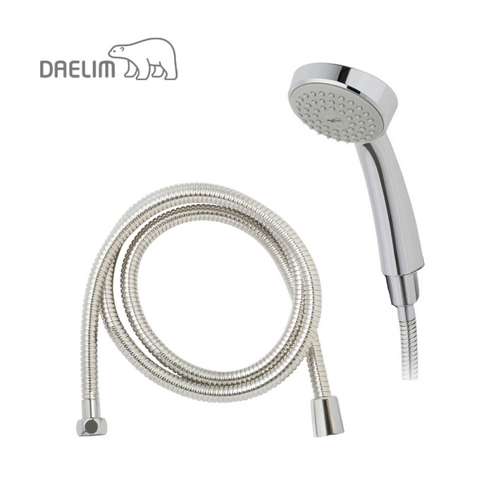대림바스 정품 샤워기헤드 DLS4503  대림바스 정품 1.5m 호스 교체 세트