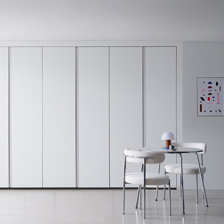 솔리에 플라타 여닫이 슬라이딩 미닫이 붙박이장 210360cm 7자 8자 9자 10자 11자 12자, 4. 플라타 슬라이딩 라이트 그레이