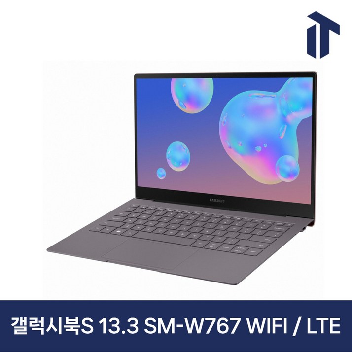 삼성 갤럭시북S 13.3 SM-W767 NT767XCM NT767XCL LTE 셀룰러 노트북 터치스크린 i3/8GB/256GB