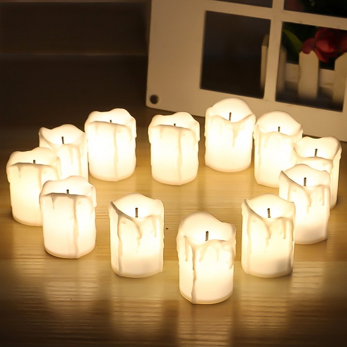 LED 초 촛불 양초 전기초 캔들 티라이트
