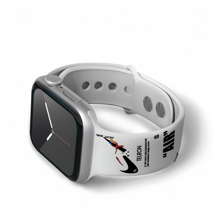 애플워치 나이키 스트랩 밴드 3845mm 스포츠 실리콘 통기성 밴드 남녀공용