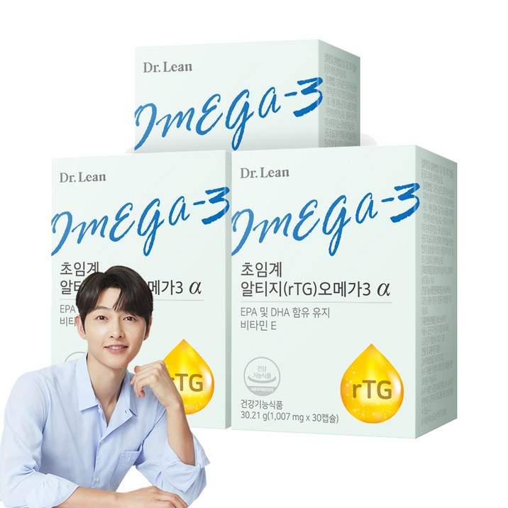 닥터린 초임계 알티지 오메가3 알파, 30정, 3개