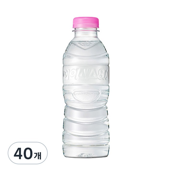 아이시스 8.0 ECO 생수 무라벨, 300ml, 40개