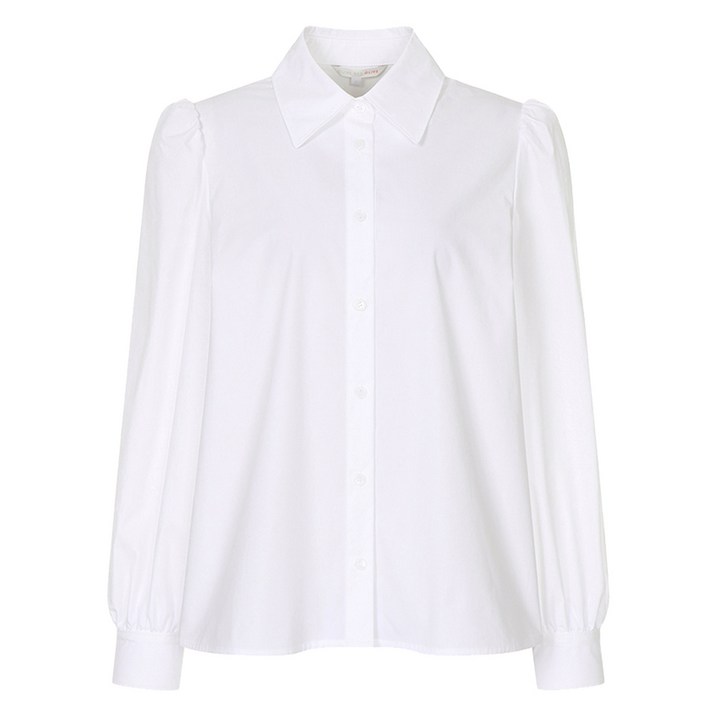 올리브데올리브 여성용 퍼프 소매 블라우스