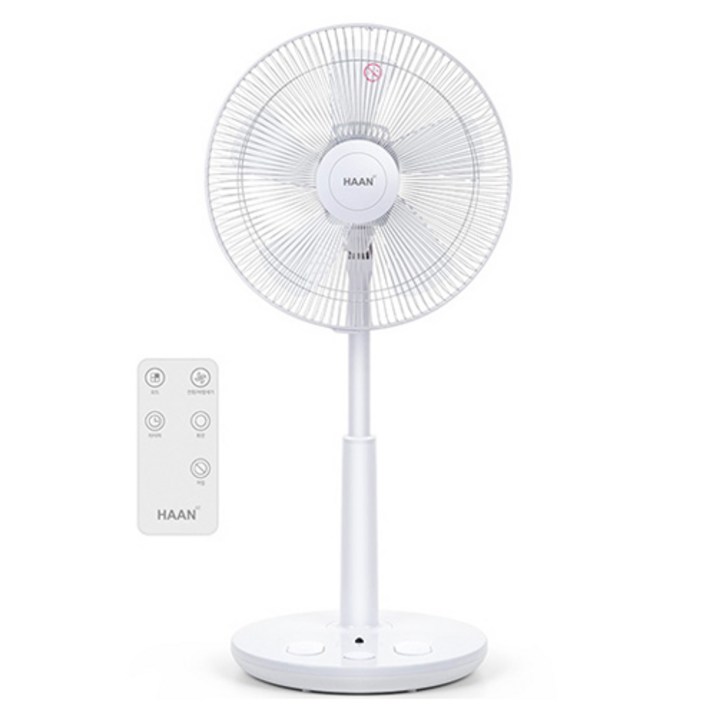 한경희이지라이프 초미세풍 발터치 리모컨 선풍기 HAANHDC230