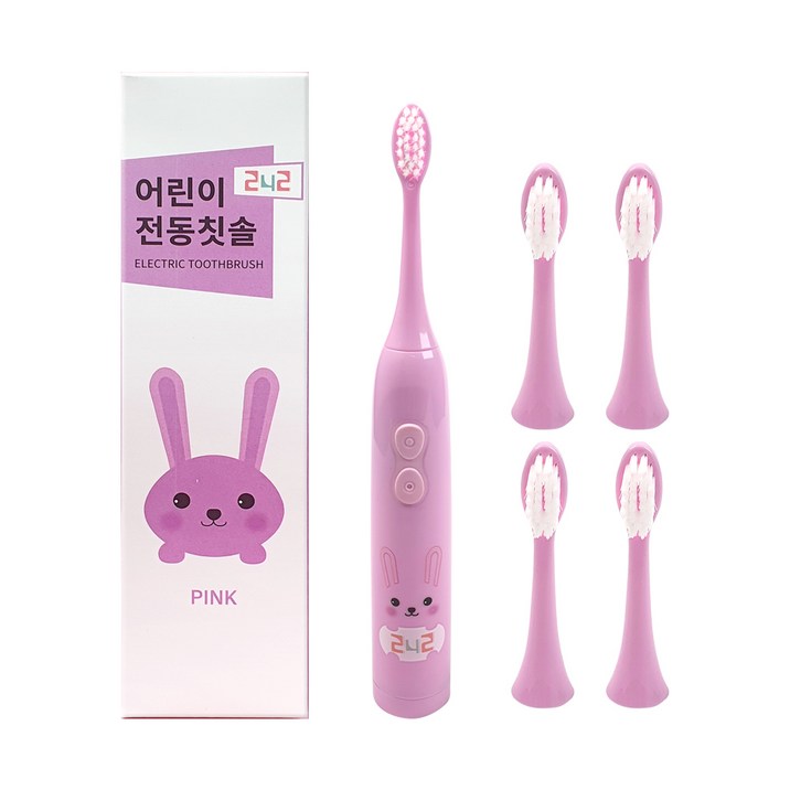 242 어린이 전동칫솔 본품리필 4개 242 어린이 전동칫솔 본품리필 4개