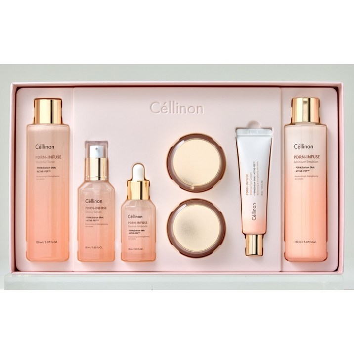 [셀트리온스킨큐어] 셀트리온 셀린온 피디알엔 PDRN 인퓨즈 스킨케어 7종세트+증정