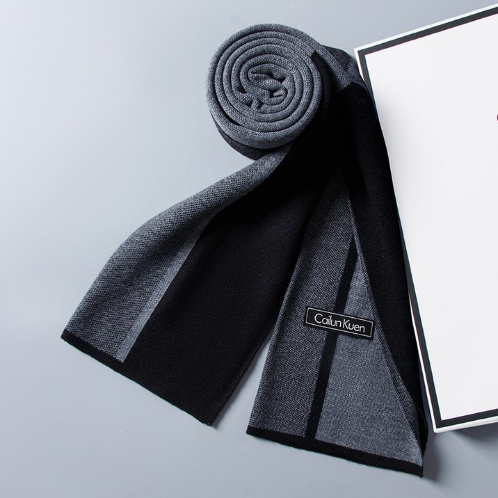 파카이 남성 캐시미어 목도리 머플러 선물포장