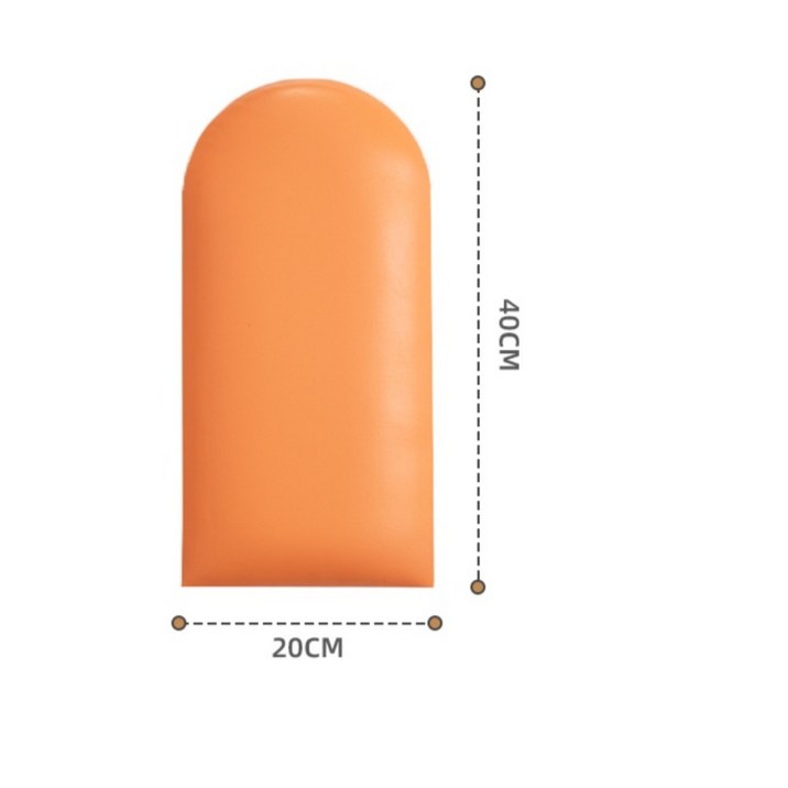 침대 벽 쿠션 인테리어 폼가드 체육관 놀이방 매트, 20x40cm오렌지두께3.2cm 침대 벽 쿠션 인테리어 폼가드 체육관 놀이방 매트, 20x40cm오렌지두께3.2cm