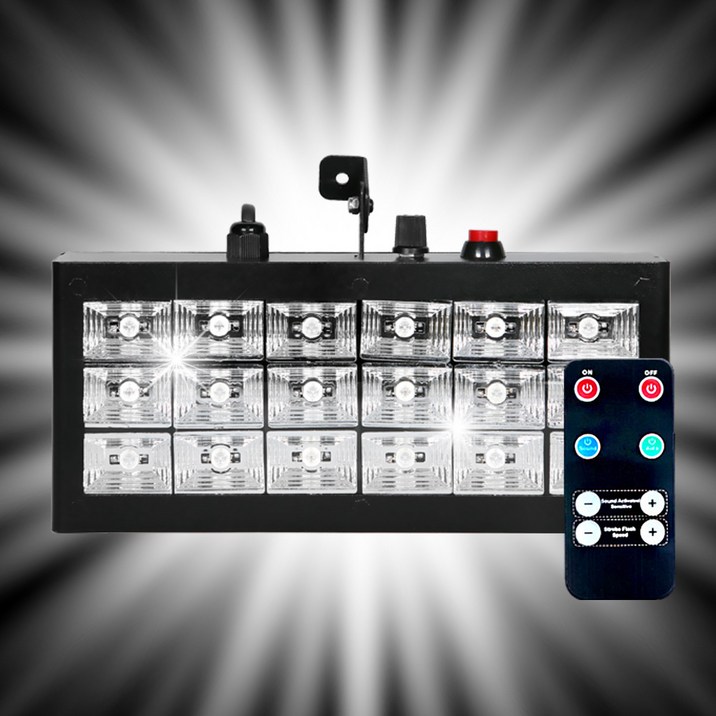 LED 싸이키 (화이트) 특수조명 무대조명 싸이키조명 클럽조명 파티 노래방조명 스피닝 락볼링장 강력한 섬광효과