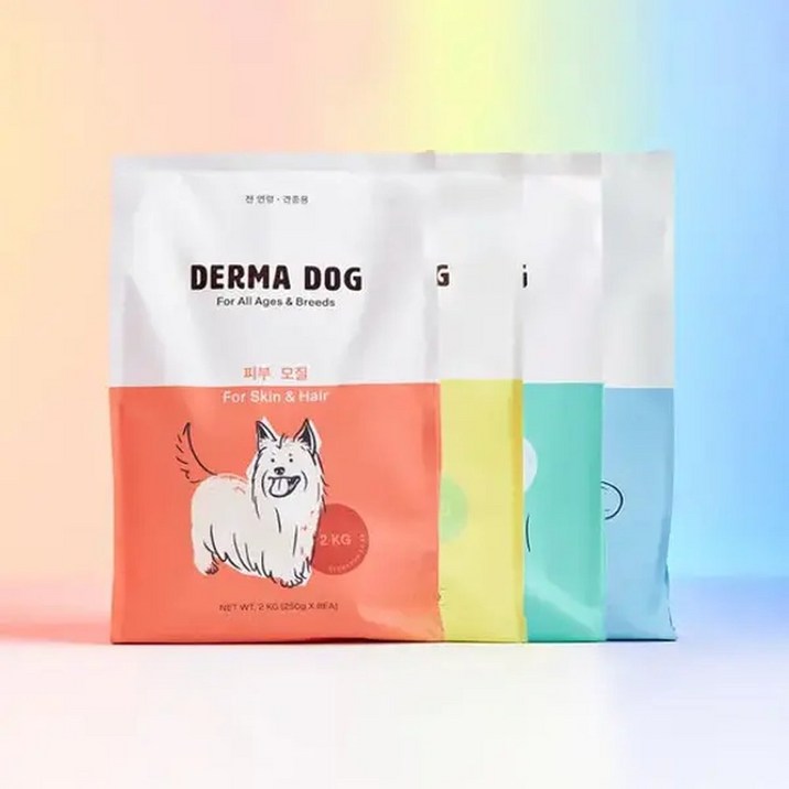 더마독 강아지 사료 4종 택1 (관절,피부,유산균,다이어트)