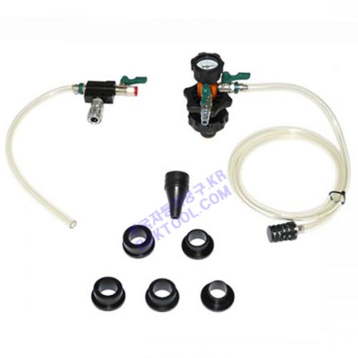 부동액주입기 자동 냉각수 6종 아답타 진공누출테스트 고급 RT919H