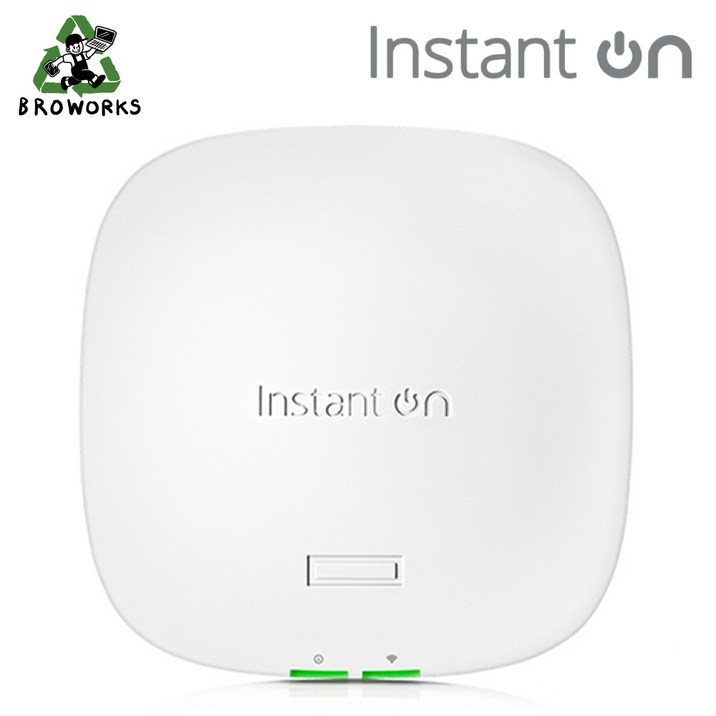 HPE Networking Instant On AP21 WiFi6 AP  AX1500  MiMo 2×2  듀얼밴드  PoE 지원  전원장치 미포함 모델명 S1T09A