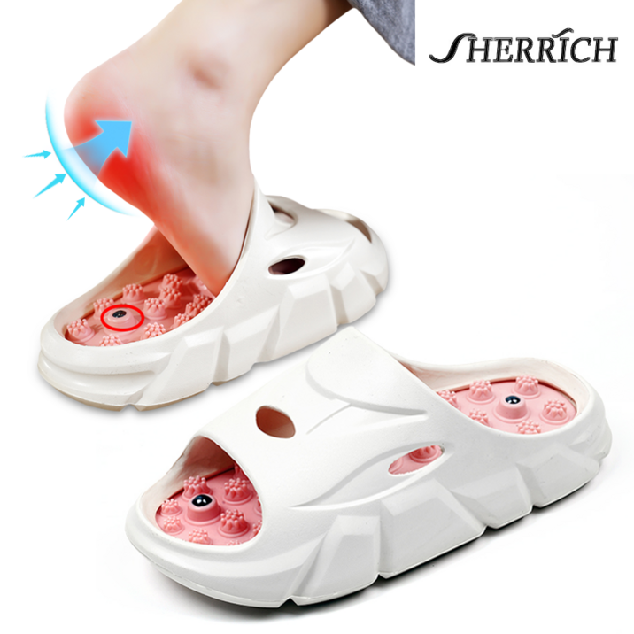 Sherrich 여성 지압슬리퍼 자석 다이어트 족저근막염 슬리퍼