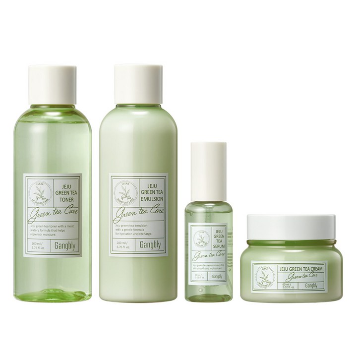 강블리 제주 녹차 스킨+로션+크림+세럼 기초4종세트