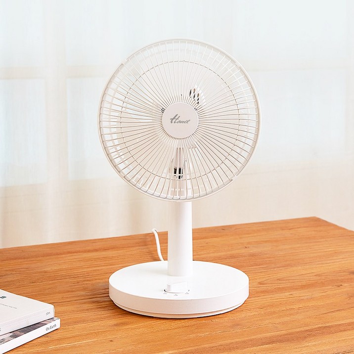한일 미니 탁상용 선풍기 자동회전 강약조절 사무실 공부방 화장할때