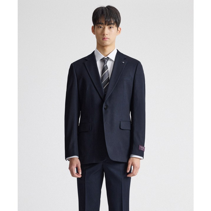 [STCO] 남성 Tech-Poly 사방스판 에센셜 수트 클래식핏 네이비