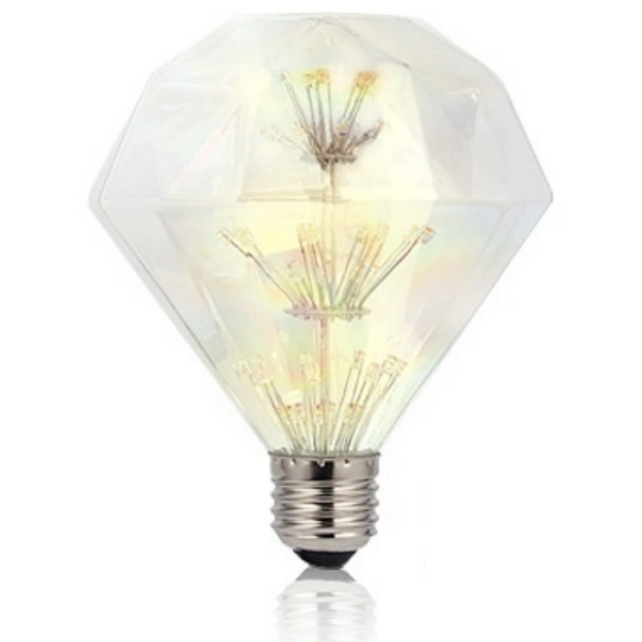 포커스 LED 디자인램프 눈꽃 엘디자인 D95 전구 은하수 인테리어전구 에디슨