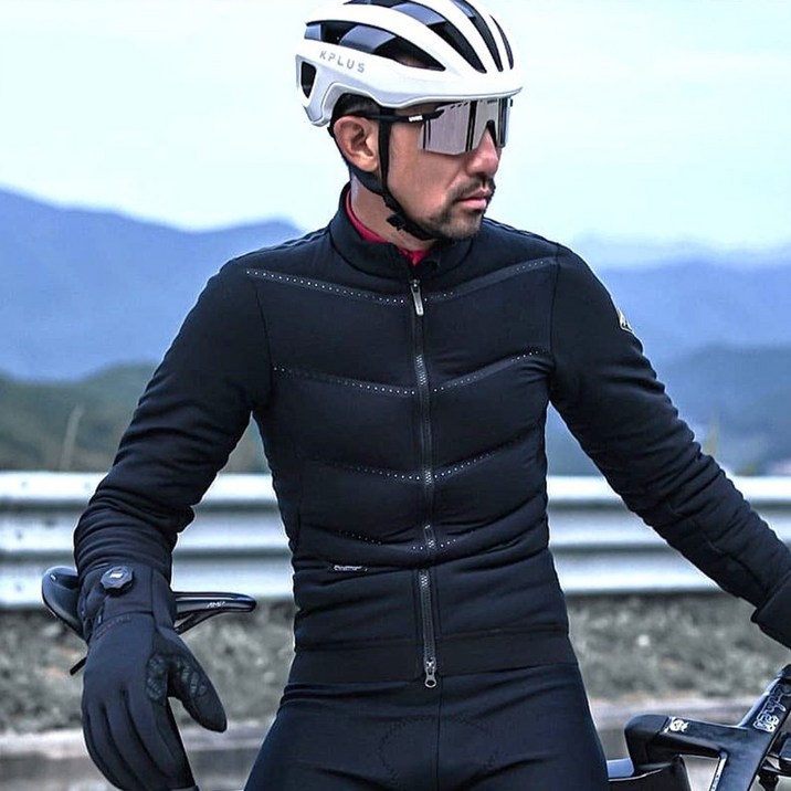 NSR 폰도 엑셀 라이트 패딩 자켓 남성 겨울 방한 방풍 자전거 의류