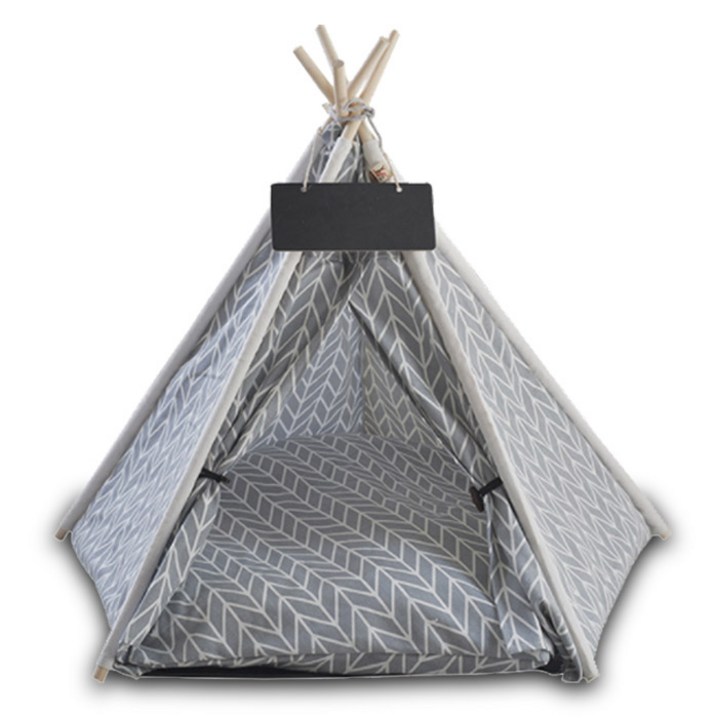 딩동펫 반려동물 폼폼이 인디언 텐트하우스