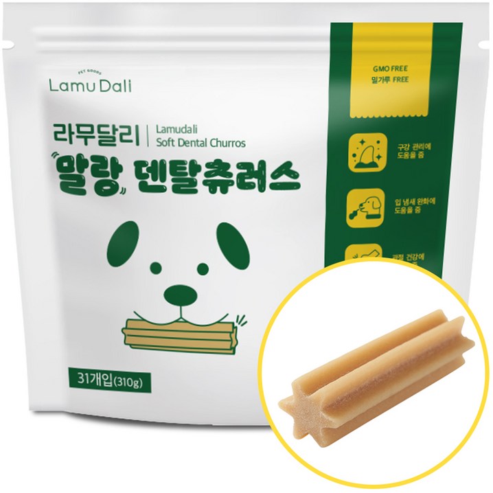 라무달리 강아지 관절케어 덴탈츄러스 31p 라무달리 강아지 관절케어 덴탈츄러스 31p