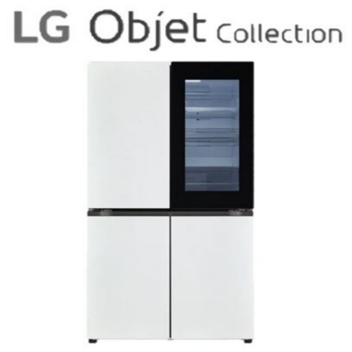 LG전자 디오스 오브제컬렉션 노크온 냉장고 T873MWW312