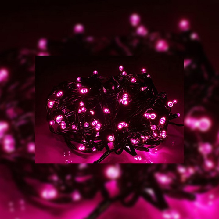 조명나무 LED트리전구 100구1000구 크리스마스조명 크리스마스전구 트리장식, 핑크색