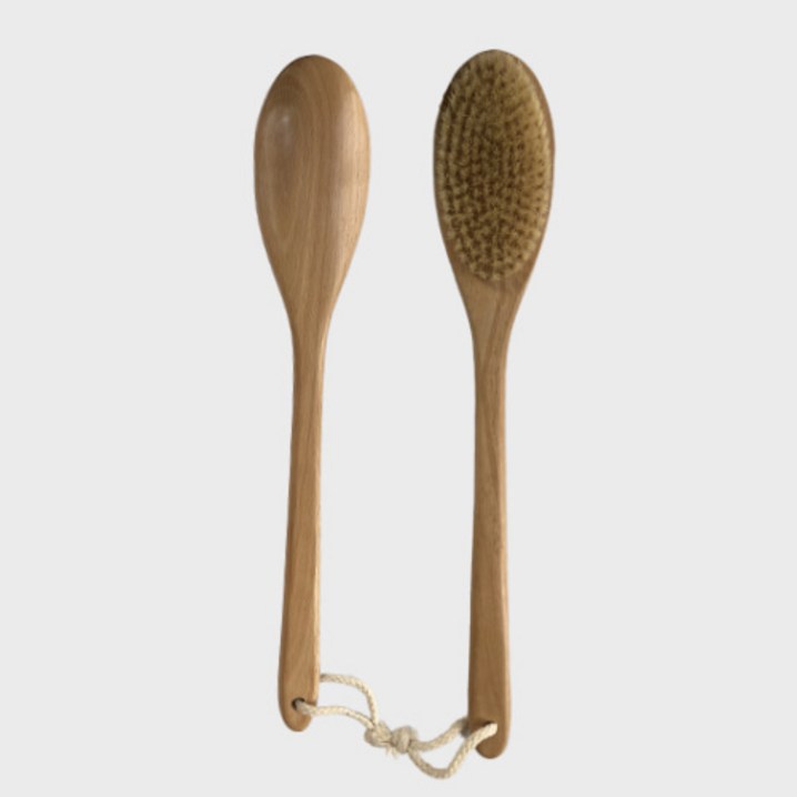 오리툴 비치우드 바디브러시,바디브러쉬,샤워브러시,샤워브러쉬, 1개, WOOD