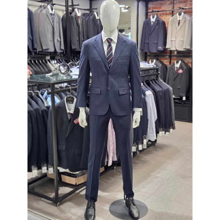25 FW 입고 젠 맨잇수트 마일드 네이비 정장 세트 면접 경조사 남자 예복 357