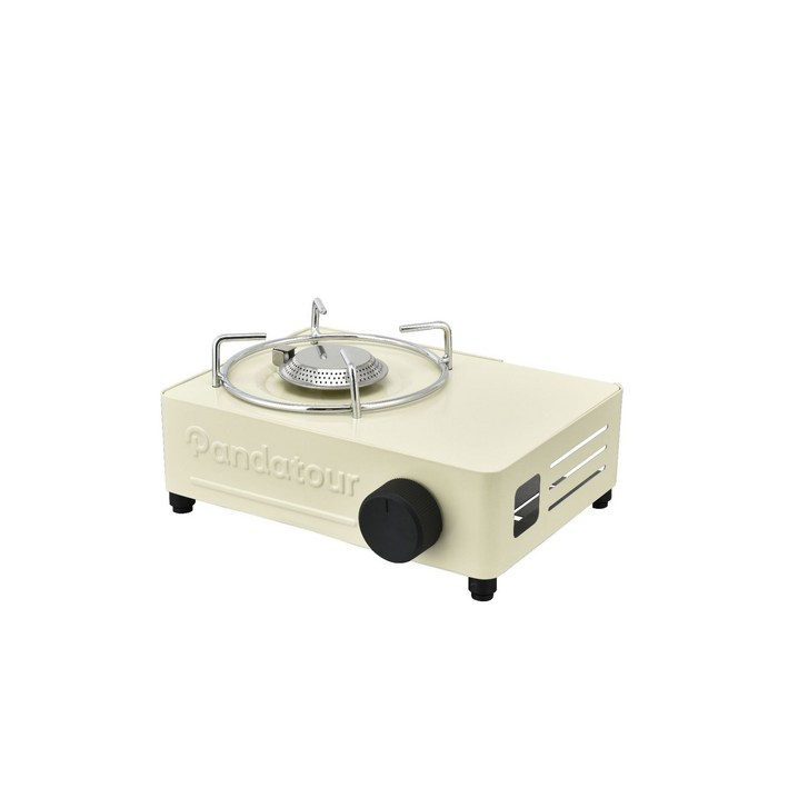 캠핑 낚시 가스 버너 휴대용 미니 우드 라면 찌개 홈파티 나들이 소풍 집들이선물, 1개, 베이지