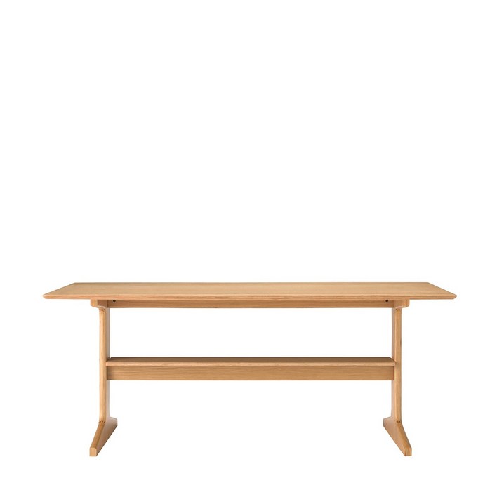무인양품 MUJI 떡갈나무 리빙 다이닝 테이블 3 내추럴 4550182598438